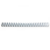 123encre peigne de reliure 16 mm (100 pièces) - blanc 303125 - 1