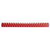 123encre peigne de reliure 16 mm (100 pièces) - rouge 303124 - 1