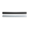123encre peigne de reliure 16 mm (50 pièces) - blanc et noir 340055 - 1