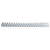 123encre peigne de reliure 19 mm (100 pièces) - blanc 303128 - 1