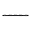 123encre peigne de reliure 22 mm (50 pièces) - noir 303131 - 1