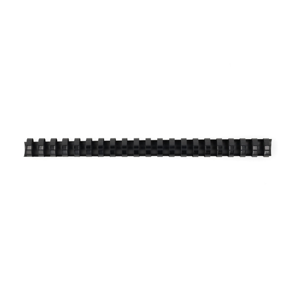 123encre peigne de reliure 22 mm (50 pièces) - noir 303131 - 1