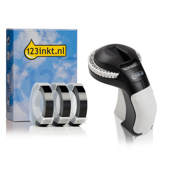 123encre pince à étiqueter + 3 rubans 089311 - 1