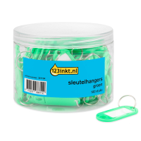 123encre porte-clés (100 pièces) - vert 301104