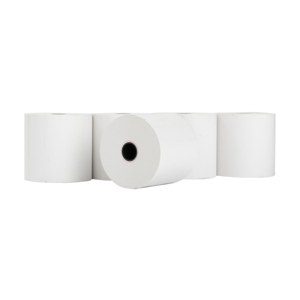 123encre rouleau de caisse enregistreuse 57x60x12 mm thermo (5 pièces) - blanc 302684 - 1