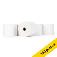 123encre rouleau de caisse enregistreuse 57x70x12 thermo (100 pièces) - blanc 300327
