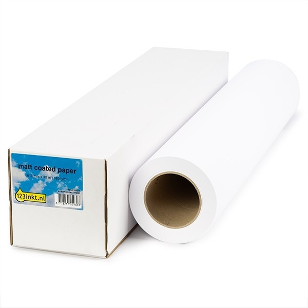 123encre rouleau de papier standard 594 mm (23 pouces) x 90 m (80 g/m²) 155081 - 1