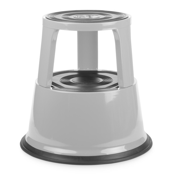 123encre tabouret gris en métal 300413 - 1