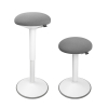 123encre tabouret rond ergonomique avec ressort à gaz (57 cm - 82 cm) - blanc 390051 - 3