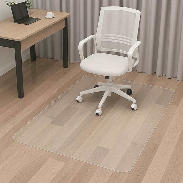 123encre tapis protège-sol pour sol dur (120 x 90 cm) - transparent 302414 - 2