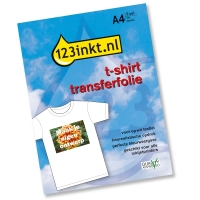 Film transfert pour T-shirt textile blanc (5 feuilles) 060800