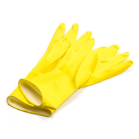 Gants de ménage taille M - rose/jaune SDR00079