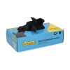 123schoon gants en nitrile L sans poudre (3,5 grammes 100 pièces) - noir SDR07298 - 2