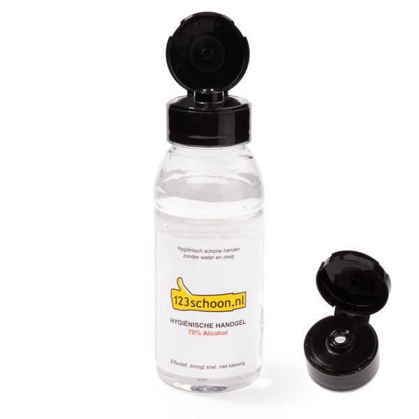 123schoon gel nettoyant pour les mains à 70% d'alcool (225 ml) SDR00353 - 1