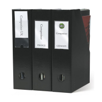 3L porte-étiquettes autocollants avec cartes à insérer 75 x 150 mm (3 pièces) 423088