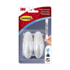 3M Command crochets autocollants 1,4 kg (2 pièces) - blanc 214506 - 1