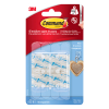 3M Command crochets de petit format (6 pièces) - transparent 214557 - 1