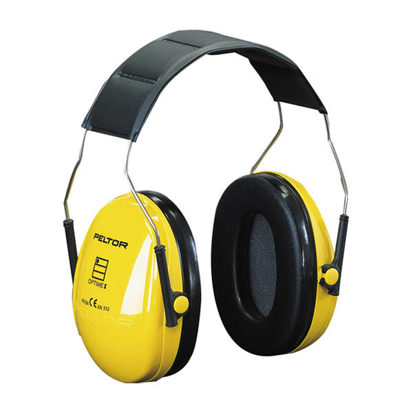 3M Peltor Optime I H510A casque antibruit à arceau - noir et jaune S3M00082 - 1
