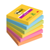 3M Post-It super sticky Carnaval 76 x 76 mm (6 pièces)