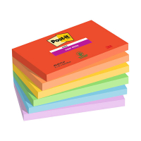3M Post-It super sticky Playful 76 x 127 mm (6 pièces) 425609