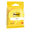 3M Post-it Die-Cut cube de notes bulle 70 x 70 mm - jaune/ultra jaune/blanc 214580 - 1