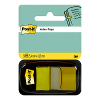 3M Post-it Index classiques 25,4 x 43,2 mm (50 onglets) - jaune 201483