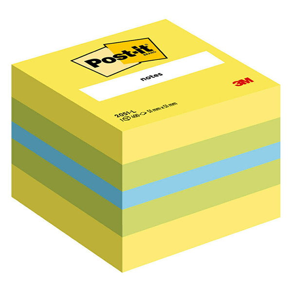 3M Post-it bloc cube mini 51 x 51 mm - jaune 201316 - 1