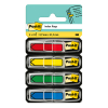 3M Post-it index flèche 4 couleurs classiques 11,9 x 43,2 mm (4 x 24 onglets) 201358 - 1