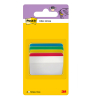 3M Post-it index rigides courbés pour dossiers suspendus (4 x 6 onglets) 201370 - 1