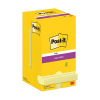 3M Post-it note repositionnables super collantes 76 x 76 mm (12 pièces) - jaune 201023 - 1