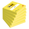 3M Post-it notes 76 x 76 mm - jaune fluo