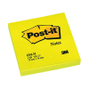 3M Post-it notes 76 x 76 mm - jaune fluo 201495 - 1