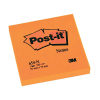 3M Post-it notes 76 x 76 mm - orange fluo 201496 - 1