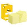 3M Post-it notes 76 x 76 mm (12 pièces) - jaune