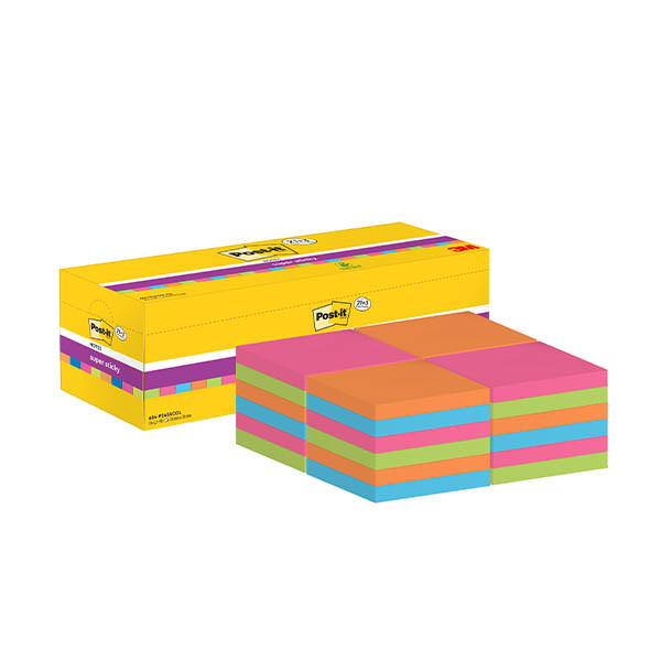 3M Post-it notes super sticky 76 x 76 mm (24 pièces) 425605 - 1