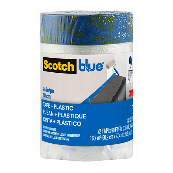 ScotchBlue recharge de film de masquage pré-collé 60,9 cm x 27,4 m 280055 - 1