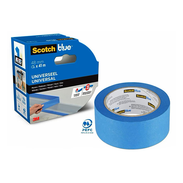 ScotchBlue ruban de masquage multi-surfaces 48 mm x 41 m 280050 - 2