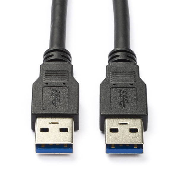 ACT câble USB-A vers USB-A 3.0 100% cuivre (2 mètres) - noir K070601028 - 1