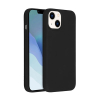 Accezz Liquid Silicone Backcover Apple iPhone 14/13 - noir 137720 - 1