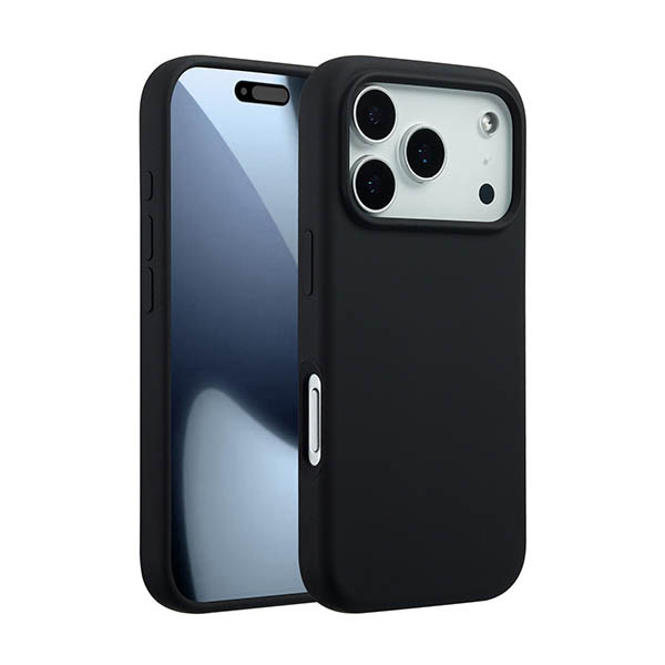 Accezz Liquid Silicone Backcover avec MagSafe Apple iPhone 17 Pro - noir 137744 - 1