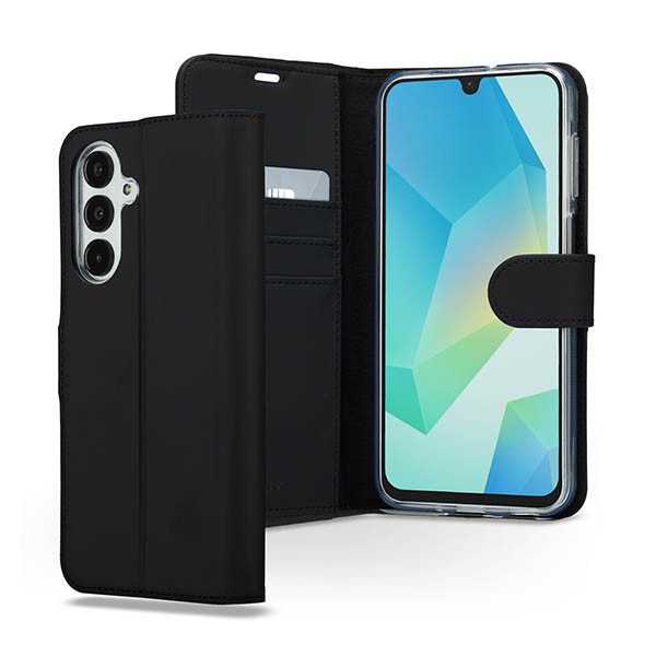 Accezz Wallet Softcase Bookcase Samsung Galaxy A17 - noir 137753 - 1