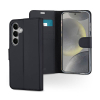 Accezz Wallet Softcase Bookcase Samsung Galaxy S25 - noir 137780 - 1