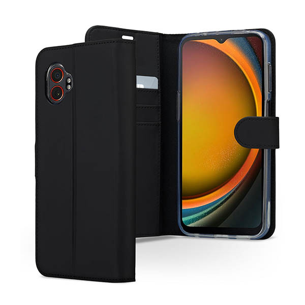 Accezz Wallet Softcase Bookcase Samsung Galaxy Xcover 7 Pro - noir 137776 - 1