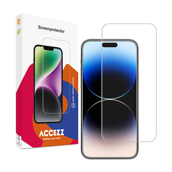 Accezz protection d'écran en verre trempé Apple iPhone 15 / 15 Pro / 16 137728 - 1