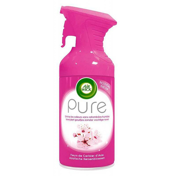 Air Wick Pure aérosol fleurs de cerisier d'Asie (250 ml) SAI00037 - 1