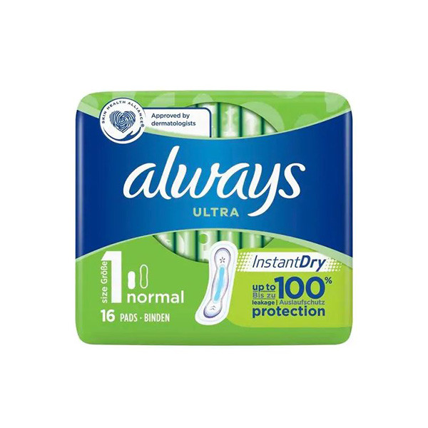 Always Ultra Normal serviettes hygiéniques (16 pièces) SAL00068 - 1