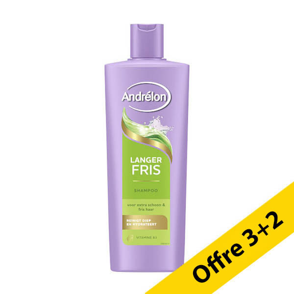 Offre : 5x Andrélon Langer Fris shampooing (400 ml) SAN00639 - 1