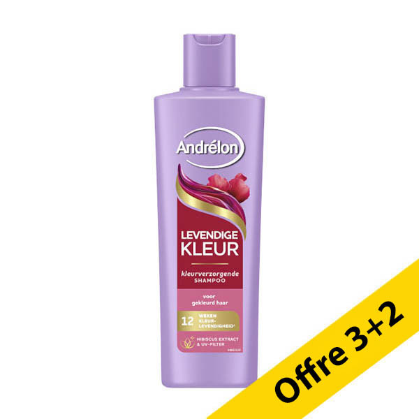 Offre : 5x Andrélon Levendige Kleur shampooing (250 ml) SAN00645 - 1
