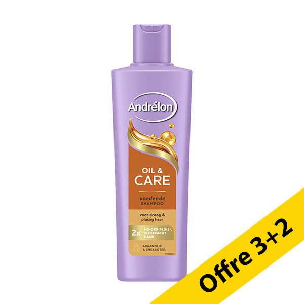 Offre : 5x Andrélon Oil & Care shampooing (250 ml) SAN00649 - 1