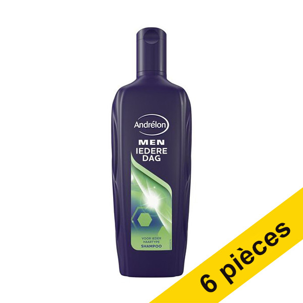 Offre : 6x Andrélon shampoing quotidien pour hommes (300 ml) SAN00312 - 1
